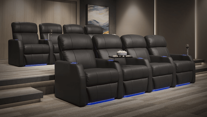 Seatcraft Sienna Space Saver Home Theater Seating