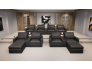 Seatcraft Diamante Sofa Console Table Home Theater Room