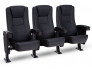 Seatcraft Montago Movie Seats, Vinyl, Black
