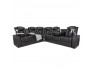 Media Theater Room Brown Seatcraft Sectional
