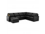 L-Sectional with matching ottoman
