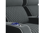 Diamond Stitch Home Theater Seat Design