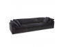 Black Heavenly 3-Piece Sofa