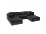 Heavenly black sofa