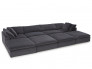 Black Seatcraft Heavenly Modular Sofa 8-Piece