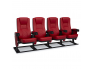 Large Rows of Commercial Movie Home Theater Seating