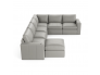 Wilshire L-Shaped Sectional Short Side Front View