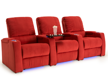 Aspen Fabric Home Theater Seating