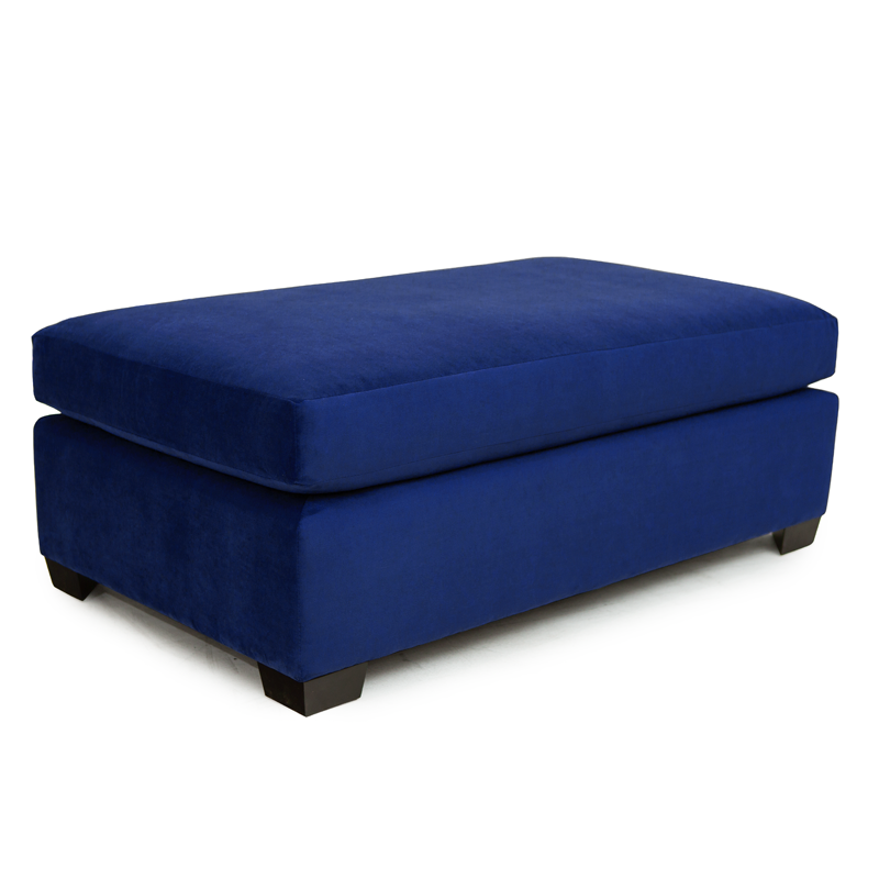 Aria Cobalt Ottoman