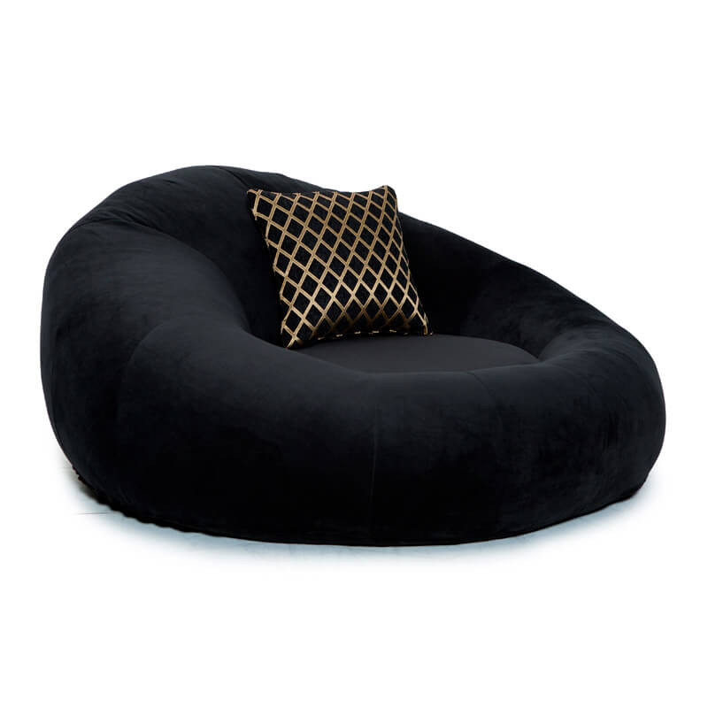 Black Cuddle Seat with Pillow