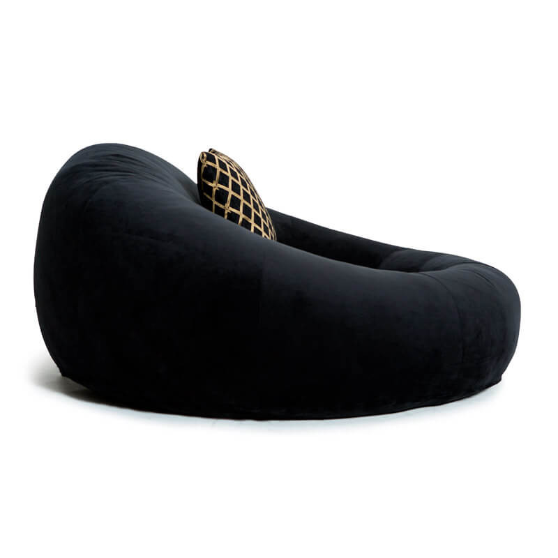 Black Cuddle Seat Side View