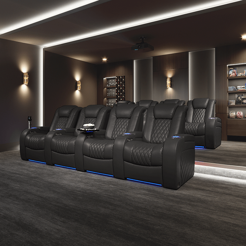 Diamante Home Theater Room Seating