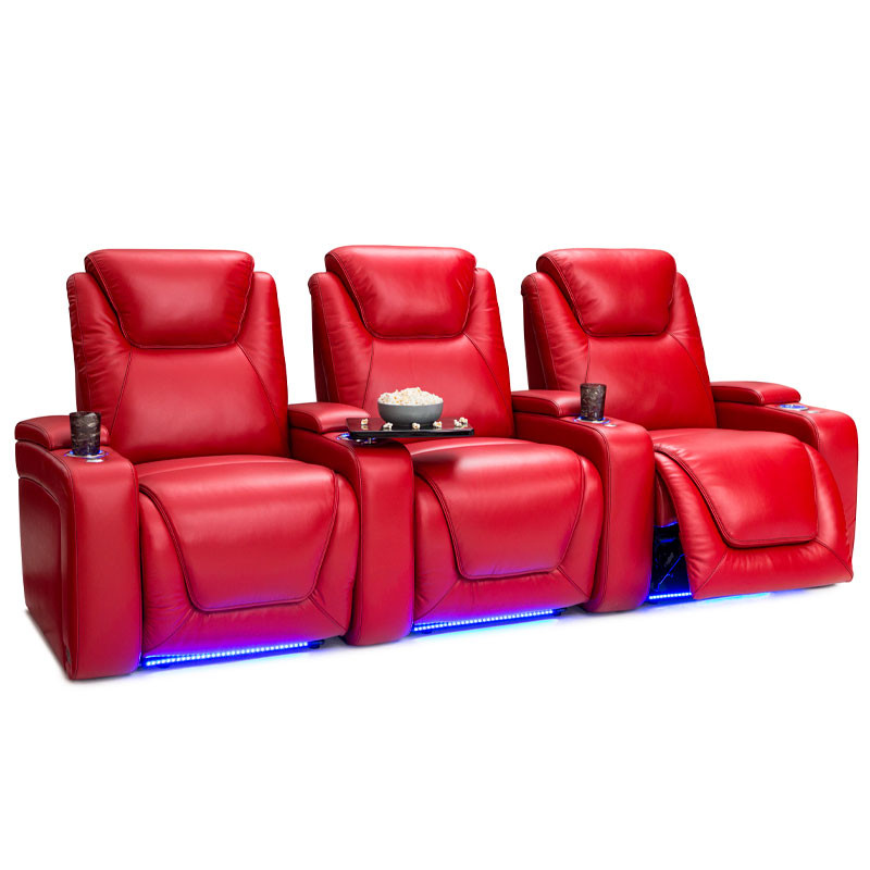 Equinox CoolZeroᵀᴹ  Italian Leather Your Choice Home Theater Seating