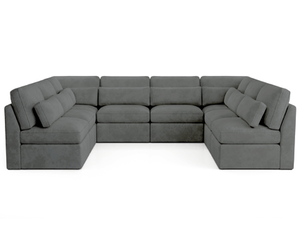 Cavallo Fortuna by Seatcraft Fabric U Shaped Sectional
