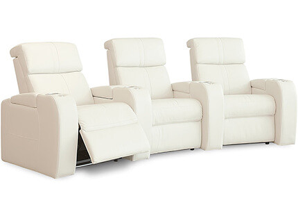 Palliser Flicks 41416 11 Materials, 190+ Colors, Power or Manual Recline, Straight or Curved Rows