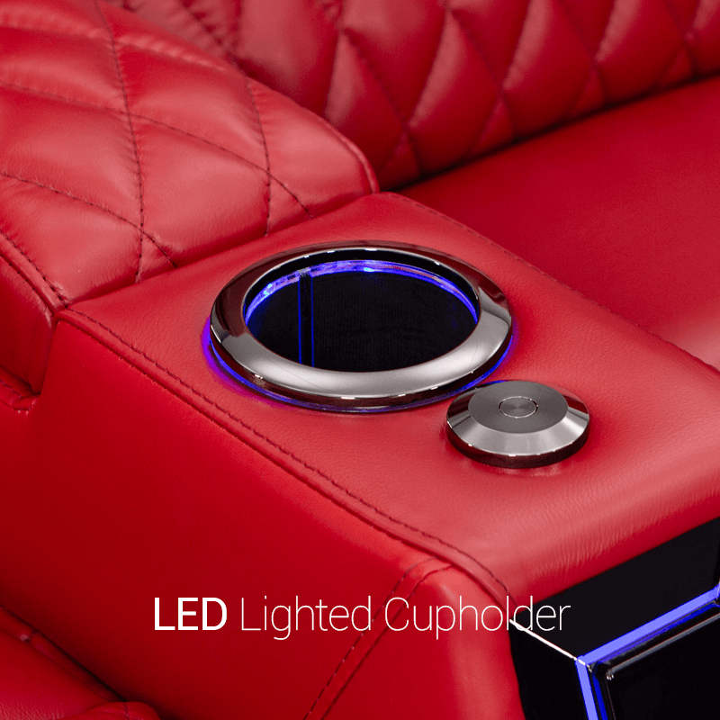 Lighted cupholders