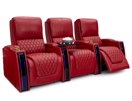 Red Home Theater Seating