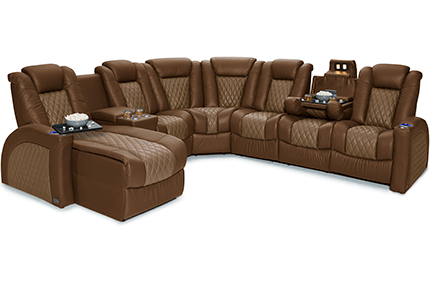 Seatcraft Cadence Your Choice Two-Tone Multimedia Sectional