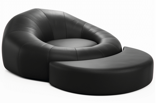 Home Theater Leather Cuddle Seat Furniture