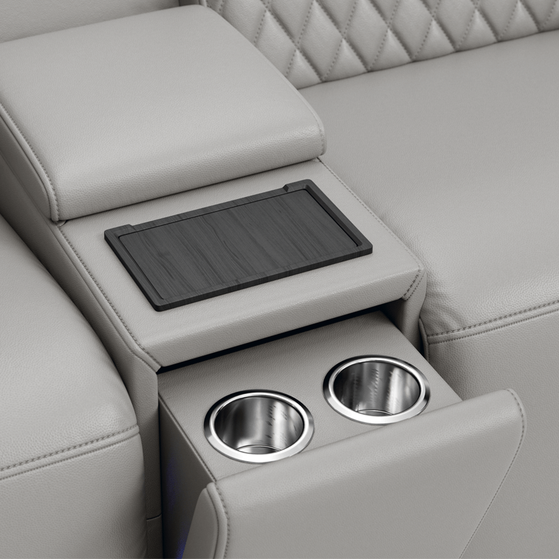 Home Theater Seating Storage Console