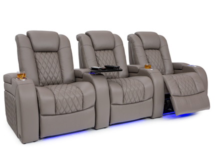 Seatcraft Diamante Gray Theater Seats