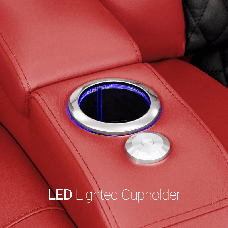 Lighted cupholder