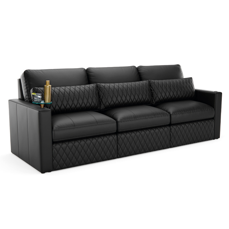 Black Diamante Sofa