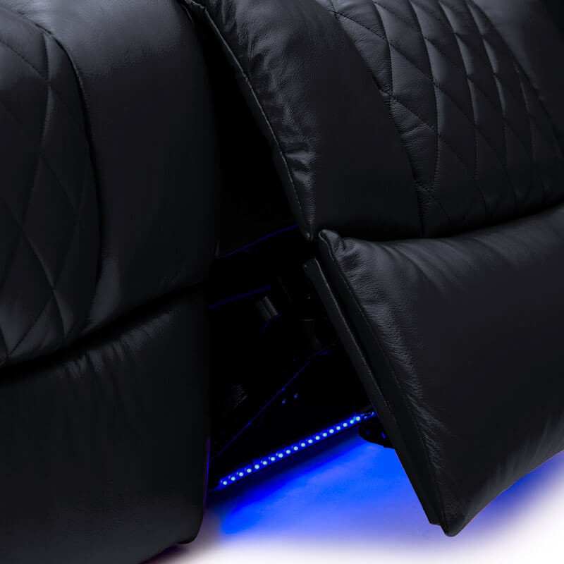 LED Baselighting on Euphoria Sofa