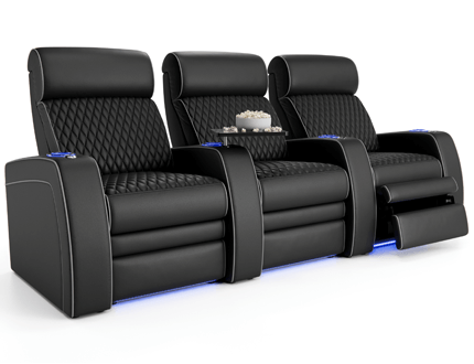 Cavallo Haven Power Recliner Home Theater Seating