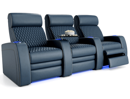Cavallo Leather Home Theater Seat