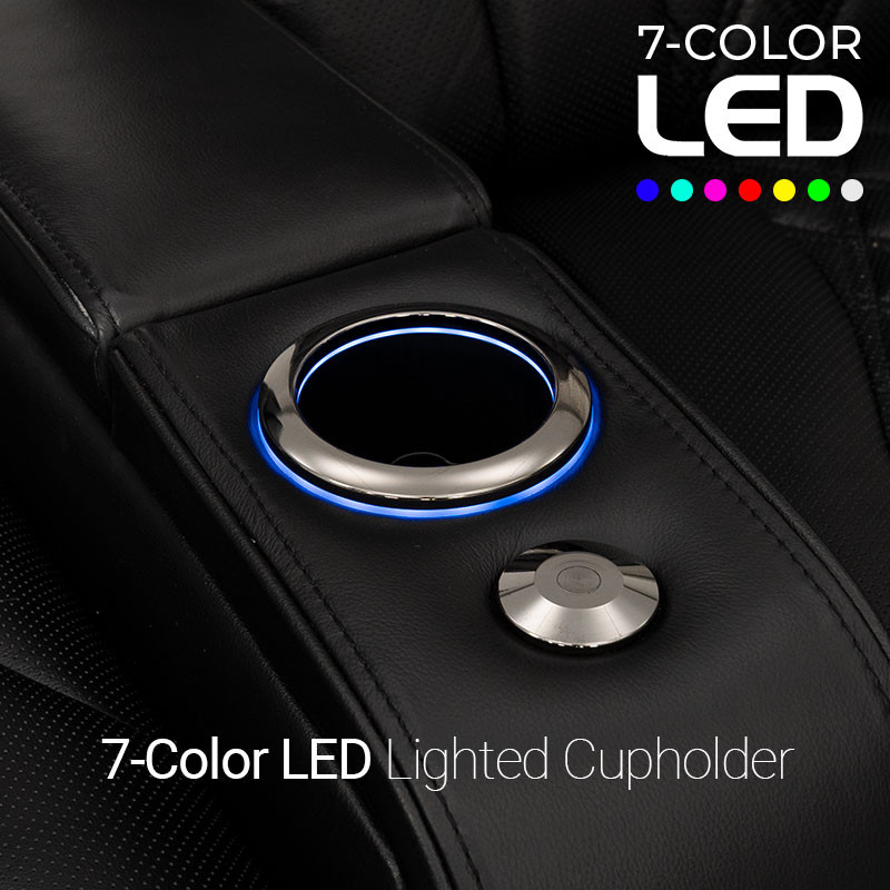 Seatcraft Luminis 7-Color LED Lighted Cupholder