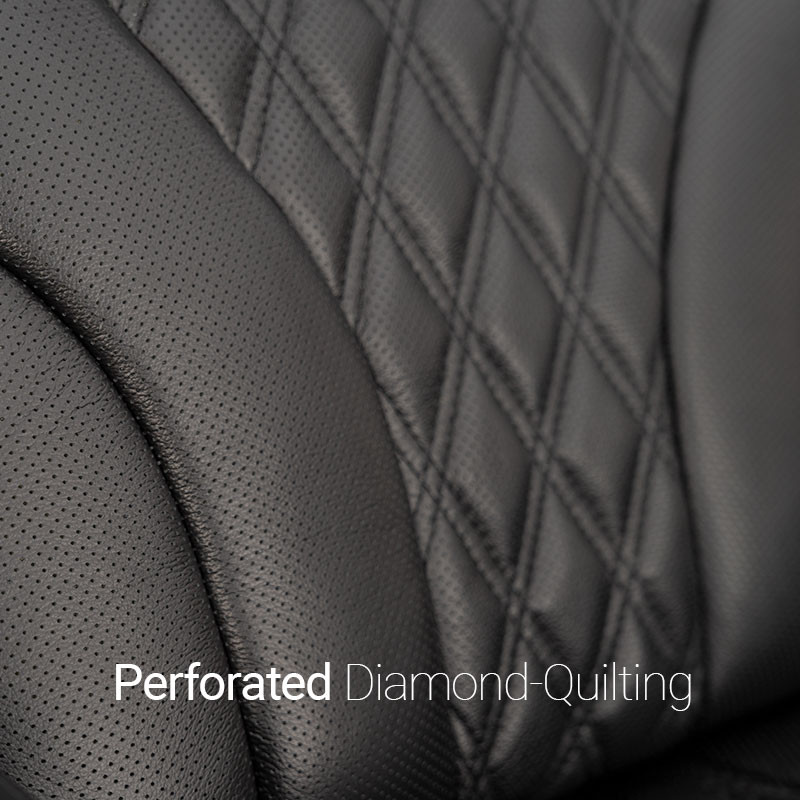 Seatcraft Luminis Perforated Diamond-Quilting