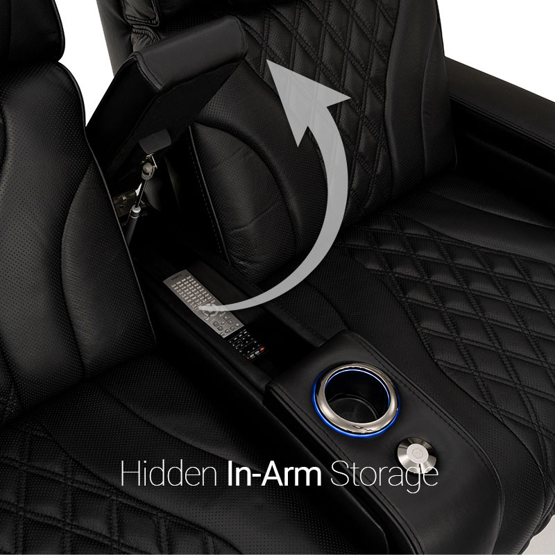 Seatcraft Luminis Hidden In-Arm Storage