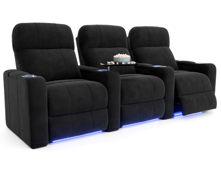 Monterey Fabric Home Theater Room Seating