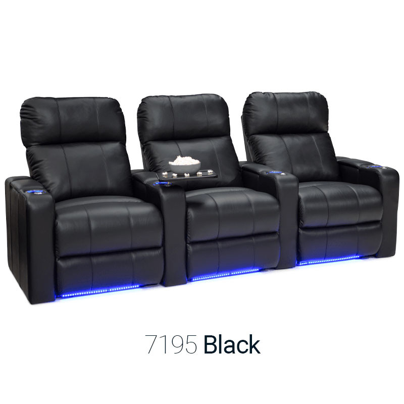 Seatcraft Monterey Black Home Theater