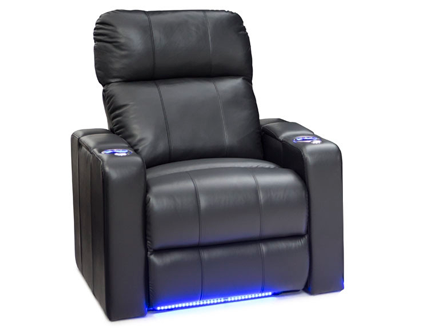Monterey Leather Home Theater Seating Single Recliner
