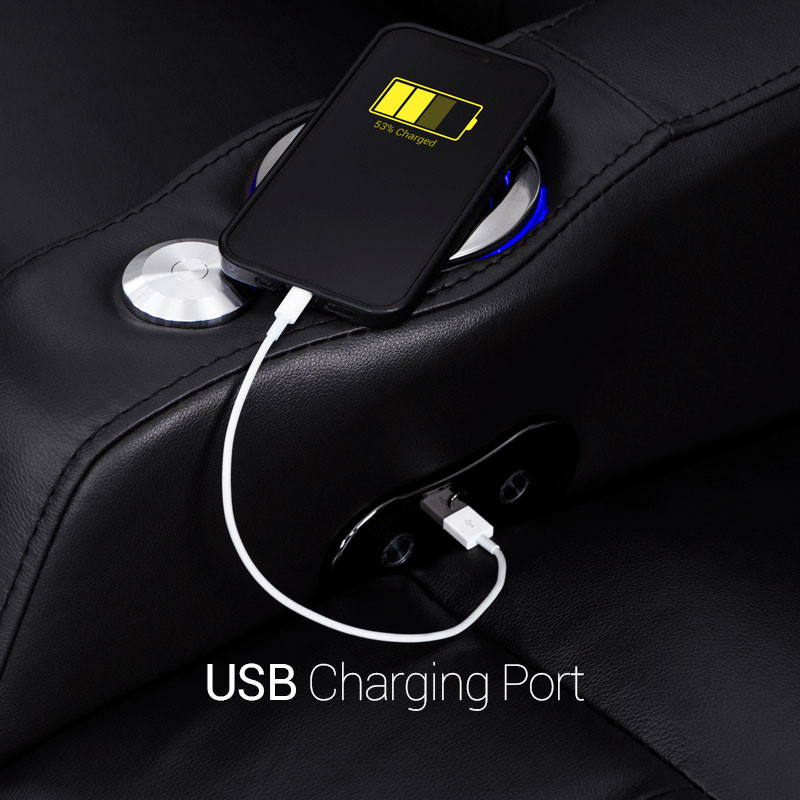 USB In-Arm Charging