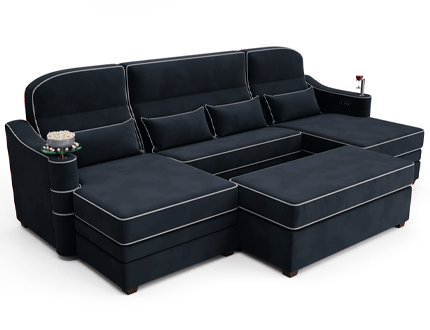 Symphony Chaise Lounge Home Theater Couch
