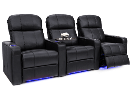 Venetian Leather Home Theater Seating