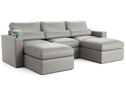 Wilshire Media Lounge Sofa