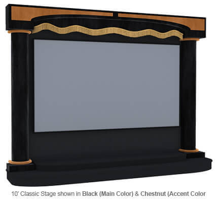 Soundright Classic Home Theater Stage