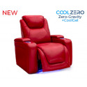 Equinox CoolZeroᵀᴹ Italian Leather Home Theater Seating Single Recliner