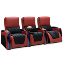 Seatcraft Apex Two-Tone Top Grain Leather 7000, 8+ Colors, Powered Headrest & Lumbar, Power Recline, Straight or Curved Rows