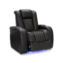 Diamante Leather Home Theater Seating Single Recliner
