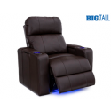 Julius Big & Tall Home Theater Seating Single Recliner