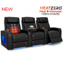 Luminis Zero Gravity Home Theater Seating with Heat & Massage