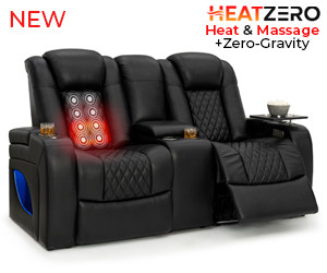 Anthem LT HeatZeroᵀᴹ Italian Leather Home Theater Loveseat