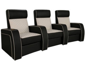 Cavallo Continental, Fabric, 20+ Colors, Power Recline, Straight or Curved Rows