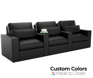 Diamante Modular Custom Home Theater Seating