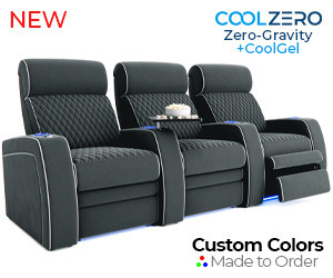 Cavallo Haven CoolZeroᵀᴹ Performance Fabric Home Theater Seating